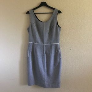 The Limited | B&W Patterned Dress, SZ 10